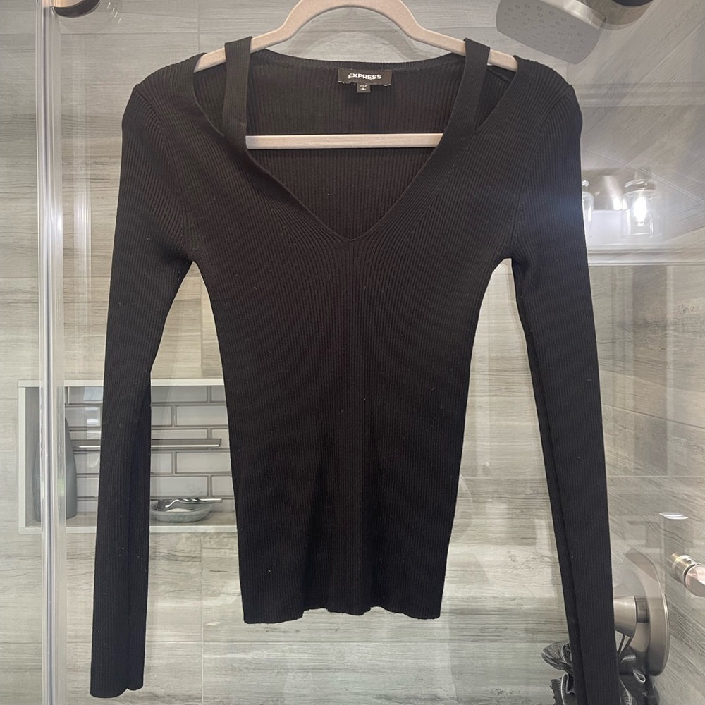 Black Express Sweater
